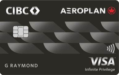 Carte CIBC Visa Infinite Privilege Aéroplan