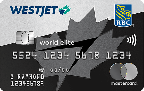 WestJet RBC World Elite Mastercard‡