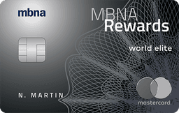 MBNA Rewards World Elite Mastercard (Quebec)