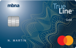 MBNA True Line Gold Mastercard – Non Quebec Residents