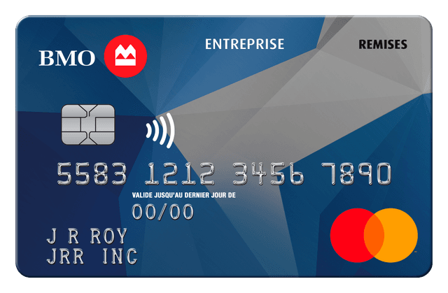 Carte Mastercardᴹᴰ BMOᴹᴰ Remises pour entreprise