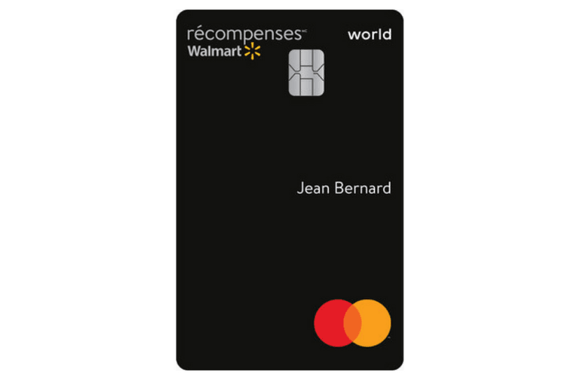 Carte de RécompensesMC Walmart World Mastercardᴹᴰ