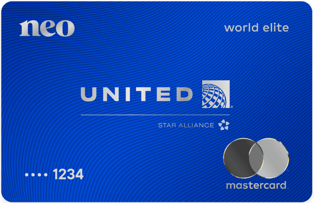 Carte Mastercard United MileagePlus Neo World Eliteᴹᴰ