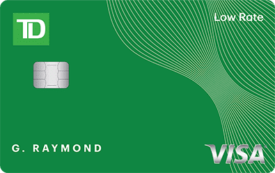 TD Low Rate Visa Credit Card