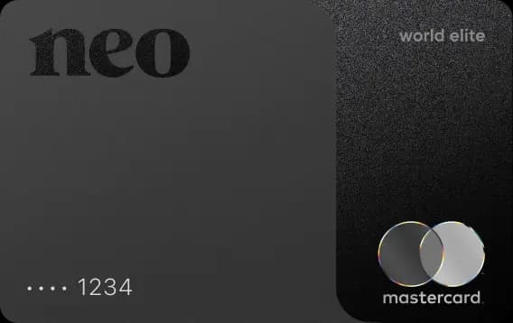 Carte Neo World Elite Mastercard