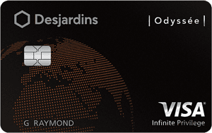 Carte Desjardins Odyssée Visa Infinite Privilege